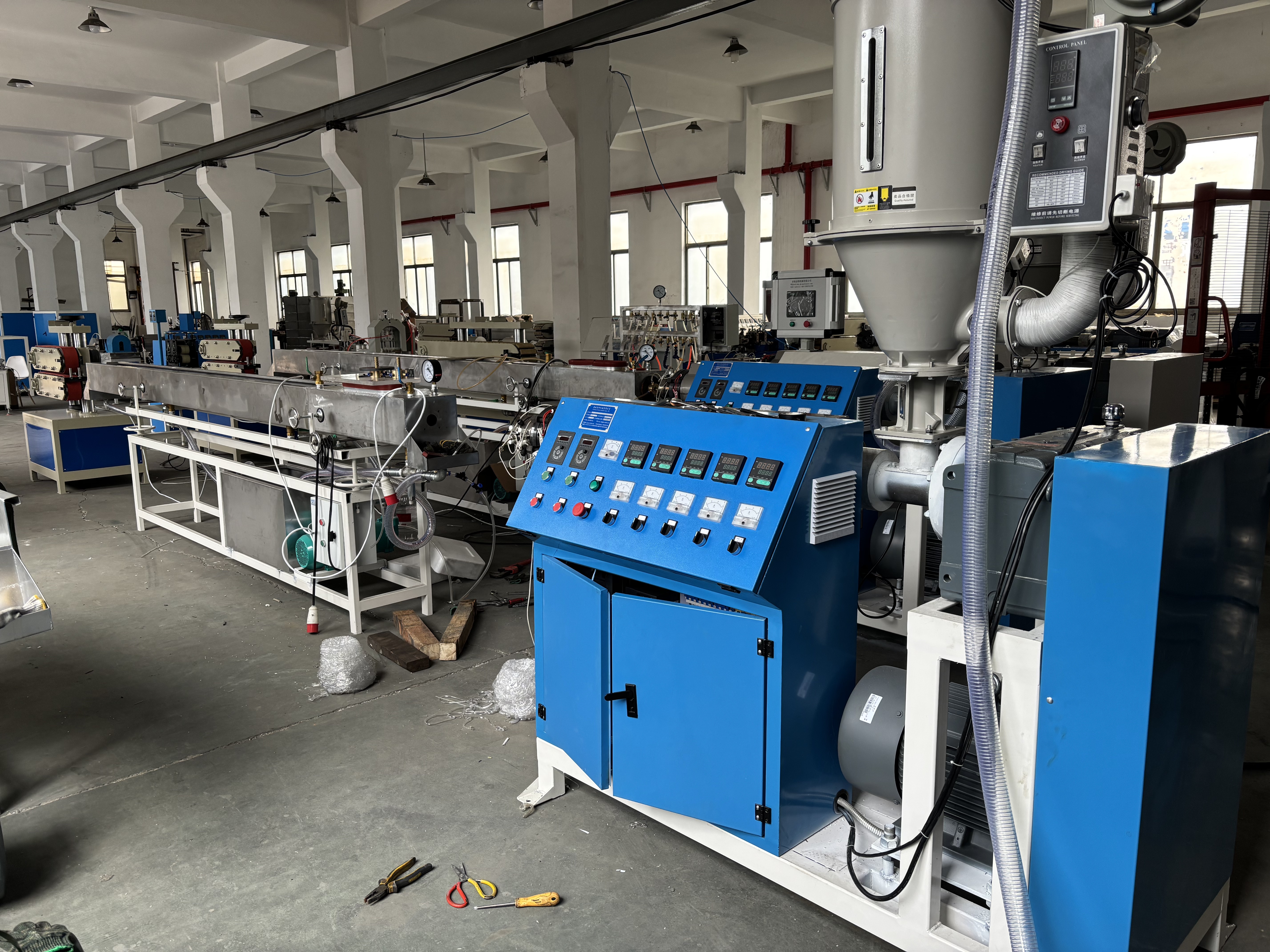 PP PETG Plastic Drinking Straw Making Machine PP PETG