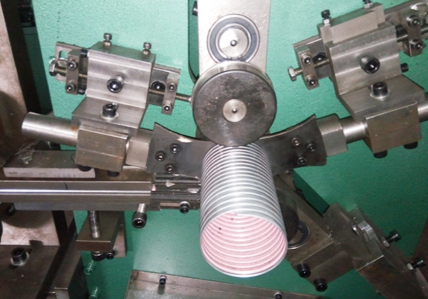 Double Locked G.I/SS Exhaust Pipe Making Machine