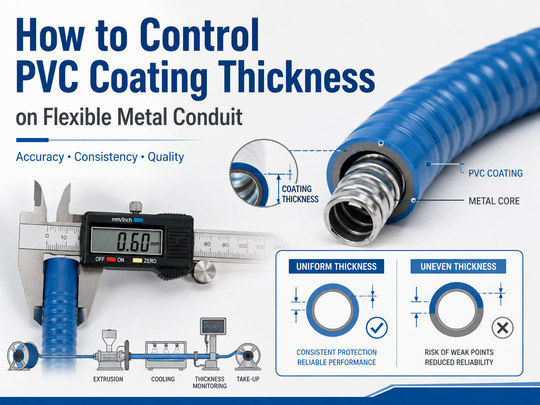 How to Control PVC Coating Thickness on Flexible Metal Conduit.png