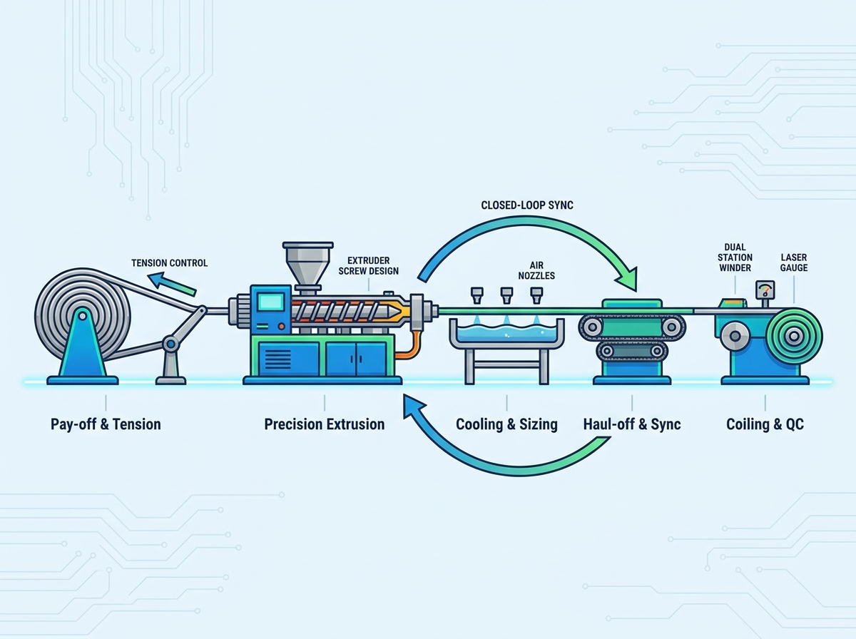 Flexible Metal Conduit Coating Line
